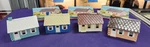 4 Vintage 1950'S Plasticville Cape Cod House 1630-100 Bachmann Lionel. Fixed Price $39.99.