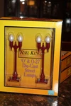 Railking By Mth 30-1081 Maroon 2-LAMP Set 580-2 Street New Accessory. Fixed Price $19.95.