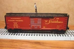 Lionel Union Pacific Boxcar W/walking Brakeman #454400 Gauge. Fixed Price $47.99.