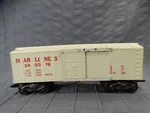 Marx Marlines 249319 White Operating Box Car. Fixed Price $17.84.