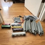 Athearn Ho 1:87 Santa Fe Starter Set Locomotive, Track & Controller Mpn 88005. Fixed Price $50.00.