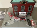 Mth 30-9102 Engine Company 234 Operating Firehouse W/fire Chief Car New. Fixed Price $144.00.