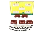 S-helper 01412 Scale Bessemer & Lake Erie (ble) 5 Car Ore Set Ln/box. Fixed Price $143.99.