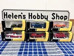 K-line Lot Of 6 Cars- Ford Mustang, Ranchero, Coupe, Jeep Willys, Vw Karman Ghia. Fixed Price $44.00.