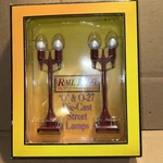 Rail King Mth 30-1081 Maroon 2-LAMP Set 580-2 Tested Ln Preowned #2 See Ad. Fixed Price $18.00.