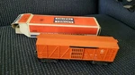 Lionel 3656 Vintage Post War Operating Cattle Car With Box. Fixed Price $40.00.