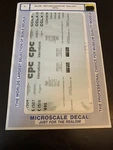 Microscale Decals 48-339 Cpc International 50 Tank Cars. Fixed Price $14.00.