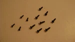 Lionel F3 Front Screws (4) & Rear (8). Fixed Price $9.95.