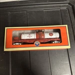 Lionel 6-26600 American Fire And Rescue Flatcar W/water Tank Box Shows Wear. Fixed Price $80.99.