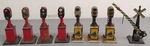 Marx Vintage Gauge Block Signals And Crossing Gate #404,454,405,438. Fixed Price $62.99.