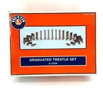 Lionel 6-12754 Graduated Trestle Set Gauge 22 Piece Train Track Supports. Fixed Price $41.83.
