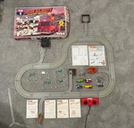 US-1 Trucking Fire Alert! Set 3214 Tyco Electric Ho Slot Track Complete. Fixed Price $269.99.