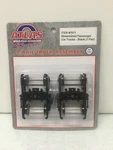 Atlas Pair Scale 2 Rail California Zephyr Trucks #7071 Black Factory New. Fixed Price $54.95.