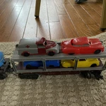 Vintage Allstate Sears Electric Train #9725- Works- Read, Extra Lionel Track. Fixed Price $72.50.