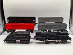 Vtg Marx Steam Train Set, Locomotive 490 & Gondola Cars, Serviced And Tested. Fixed Price $57.00.