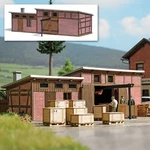 Busch 1905 Ho Scale Old Shed -- Laser-cut Wood & Card Kit. Fixed Price $63.99.