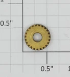 Lionel 2328-78 Brass Shaft And Pinon Gear (10). Fixed Price $40.00.