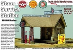 Scale Model Masterpieces/yorke Stone Service Station Sinclair Hd Kit O/1;48. Fixed Price $201.03.