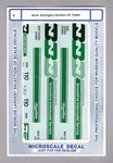 Microscale Decals 48-64 Burlington Northern 45' Tractor/trailer. Fixed Price $10.95.
