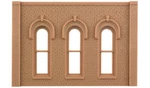 Woodland Scenics Dpm 90102 Scale Wall Sections Arched Window 2-PACK. Fixed Price $8.99.