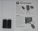 Lionel 2983-10 180 Watt Powerhouse Phase Adaptor Plug (envelope Of 2). Fixed Price $5.00.