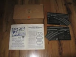 **untested** Lionel 027 Non-derailing Remote Control Switches Pair # 1122 Box. Fixed Price $34.99.