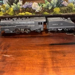 Marx Gauge 1666 Locomotive And Tender. Fixed Price $50.00.