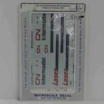 Microscale Decals: Private Co. Shippers Acf 70 Ton Covered Hoppers-bl.... Fixed Price $8.50.