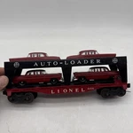 Postwar Lionel 6414 Loader Car From 1965-66 W/four Red/gray Bumper Autos. Fixed Price $89.99.