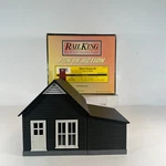 Mth Railking 30-90010 Scale Illuminated Gray Black Work House #2 New Box. Fixed Price $49.99.