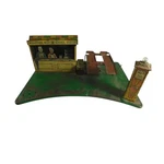 72/1379 Vintage 1935 Marx Roadside Rest Service Station Tin Toy. Fixed Price $200.00.