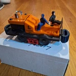 Lionel #50 Gang Car Orange W/ 3 Men Vintage Gauge Missing Small Little Levers. Fixed Price $39.95.