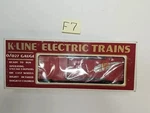 K-line O/27 Gauge Electric Trains K648104 Box Car Western Pacific Small Nib. Fixed Price $14.95.