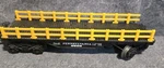 Lionel 8203 2105 Black Diamond Express Train Set Pennsylvania 6585 Flat Car. Fixed Price $39.00.