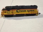 Ho Scale Life Like GP38 Chessie System Powered Diesel Locomotive 4810. Fixed Price $34.89.