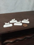 Lionel 6-24252 The Polar Express Animal Bunny Rabbits Pieces Model Train Figur. Fixed Price $10.00.