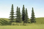 Bachmann 32004 Ho Scale 5"- 6" Spruce Trees Scenescapes. Fixed Price $19.69.