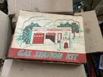 Vintage 1951 Plasticville GO-2 Gas Station Kit Model Railroad Building Usa Made. Fixed Price $24.95.