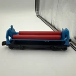 Lionel O27 Gauge Unmarked Dump Car With 3 Logs #9019-T-5A Ex+. Fixed Price $19.99.