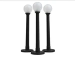 Lionel Gauge 6-12926 NO.64 Globe Street Lamps Set Of 3. Fixed Price $24.98.