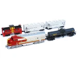 Kato Diesel Freight Train-only Set Santa Fe 106-6271DCC. Fixed Price $320.98.