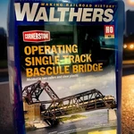 Operating Single-track Railroad Bascule Bridge Kit Walthers 933-3070 Ho Scale. Fixed Price $119.00.