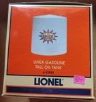 Lionel 6-22953 Linex Gasoline Tall Oil Tank. Fixed Price $49.99.