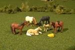 Bachmann 33169 Horses - Scale Figures New. Fixed Price $15.00.