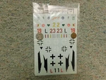 Microscale Decals 1/48 48-8 Focke Wulf Fw 190A G15. Fixed Price $16.99.