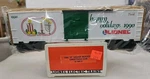 Lionel, Gauge #6-19910 Seasons Greeting Boxcar. Nib (11S). Fixed Price $19.95.