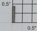 Lionel 364 Gauge Groove Pins 1/16" X 15/32" (10). Fixed Price $7.50.