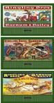 (3) Ringling Bros Billboard Theme Sign Inserts Fits Lionel Trains 310 Holder. Fixed Price $19.99.