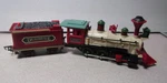 Vtg New Bright 171L Dickensville "replacement" Train Steam Locomotive W/ Tender. Fixed Price $22.99.