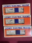 Lionel Anniversary Boxcars Collectors Edition #90THAN Scale (set Of 4). Fixed Price $99.99.